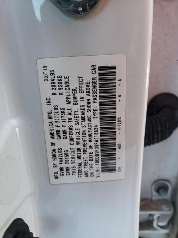 Photo 10 from auction – 2015 ACURA TLX with VIN 19UUB1F36FA018624