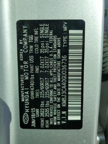Photo 10 from auction – 2016 HYUNDAI TUCSON LIM with VIN KM8J3CA40GU036736