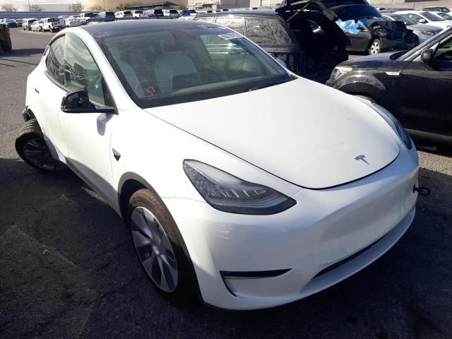 TESLA MODEL Y 2022 with VIN 7SAYGDEE6NF349380 - Photo from auction