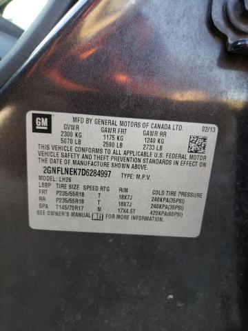 Photo 10 from auction – 2013 CHEVROLET EQUINOX LT with VIN 2GNFLNEK7D6284997