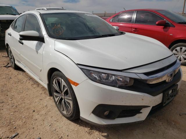 HONDA CIVIC EX 2018 with VIN JHMFC1F33JX016693 - Photo from auction