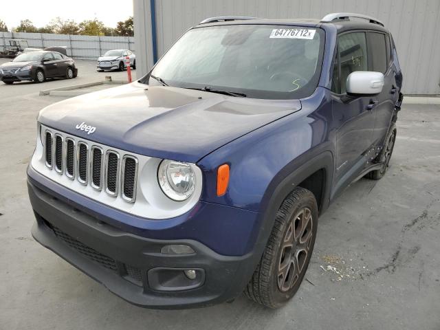 Photo 2 from auction – 2016 JEEP RENEGADE L with VIN ZACCJBDT9GPD31819