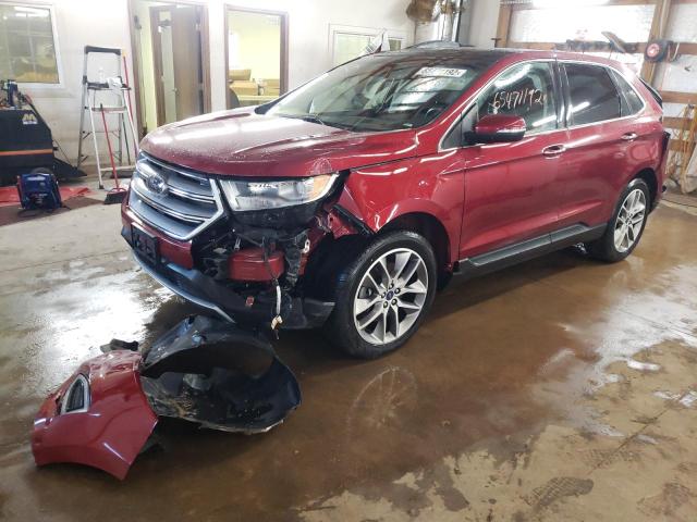 صورة رقم 2 من المزاد - 2017 FORD EDGE TITAN مع VIN 2FMPK4K80HBB56855