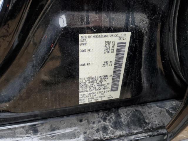 Photo 10 from auction – 2015 NISSAN ALTIMA 2.5 with VIN 1N4AL3AP0FC567167