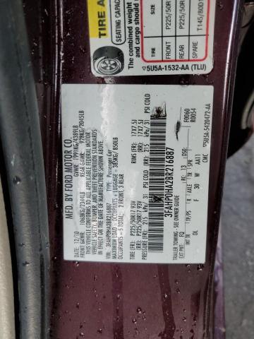 Photo 10 from auction – 2011 FORD FUSION SE with VIN 3FAHP0HA2BR216887
