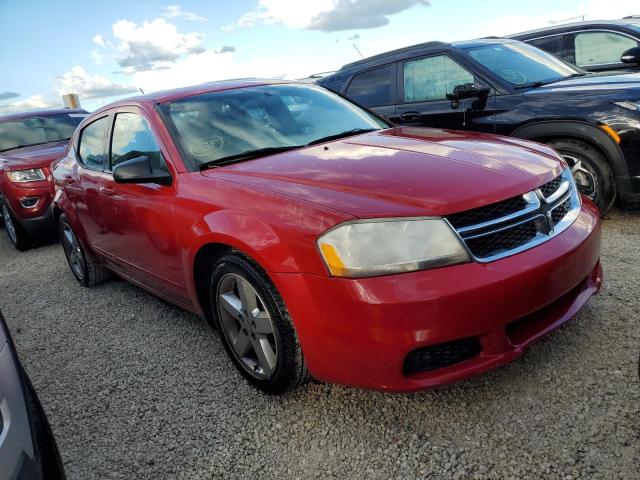 DODGE AVENGER SE 2012 with VIN 1C3CDZAB2CN148779 - Photo from auction