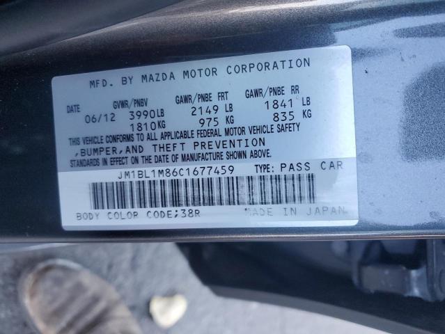 Photo 10 from auction – 2012 MAZDA 3 I with VIN JM1BL1M86C1677459