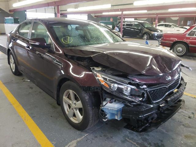 Photo 1 from auction – 2015 KIA OPTIMA LX with VIN 5XXGM4A72FG471239