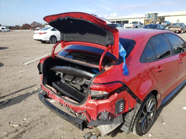 Photo 9 from auction – 2020 TOYOTA COROLLA SE with VIN 5YFP4RCE5LP042737