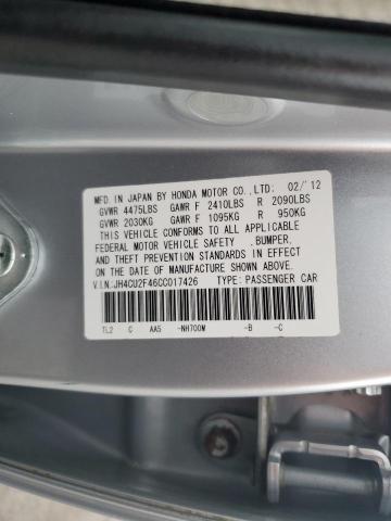 Photo 10 from auction – 2012 ACURA TSX with VIN JH4CU2F46CC017426