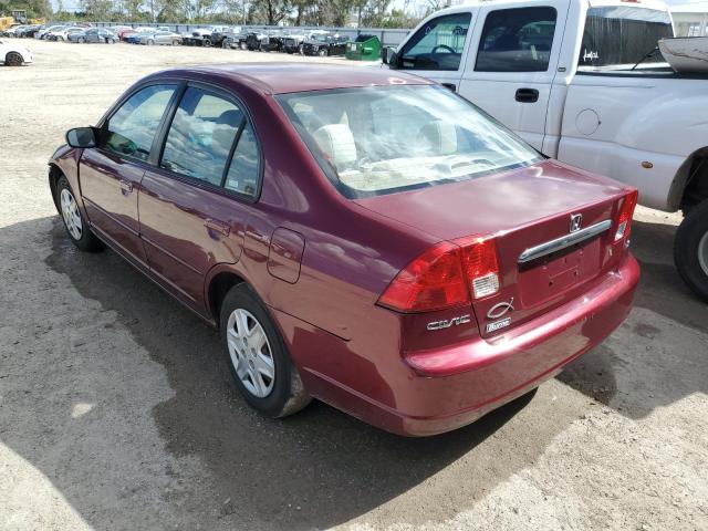 Photo 3 from auction – 2003 HONDA CIVIC LX with VIN 2HGES16573H502174