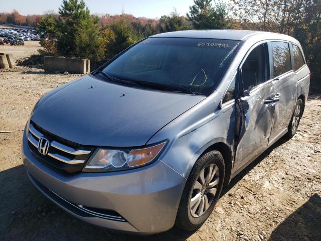 Photo 2 from auction – 2017 HONDA ODYSSEY SE with VIN 5FNRL5H32HB014313