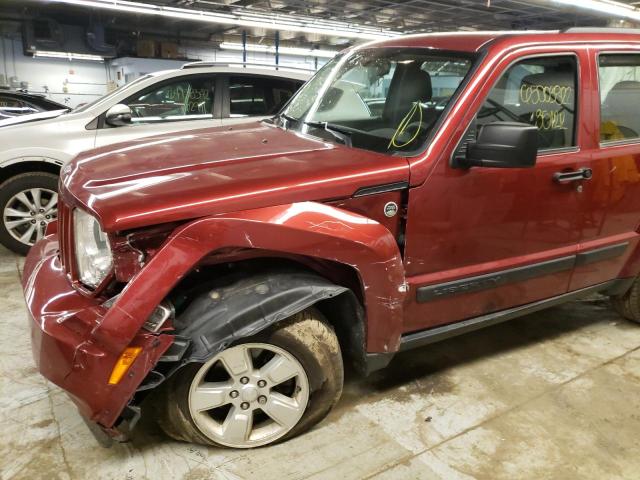 Photo 9 from auction – 2012 JEEP LIBERTY SP with VIN 1C4PJMAK0CW203586