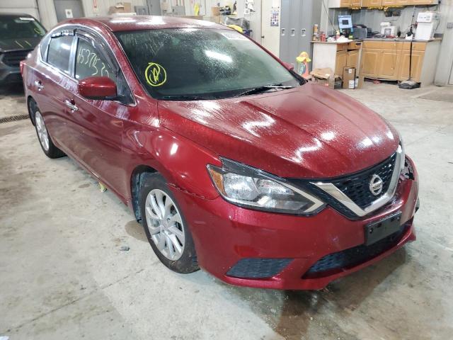 NISSAN SENTRA S 2019 with VIN 3N1AB7AP1KY214915 - Photo from auction