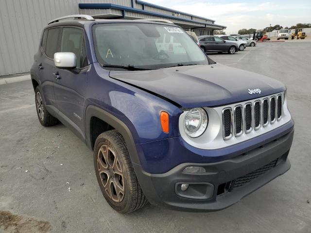 JEEP RENEGADE L 2016 with VIN ZACCJBDT9GPD31819 - Photo from auction