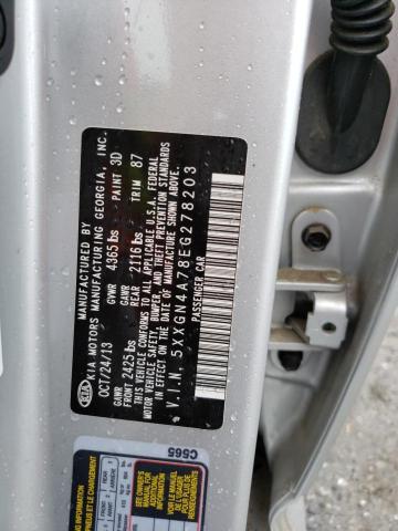 Photo 10 from auction – 2014 KIA OPTIMA EX with VIN 5XXGN4A78EG278203