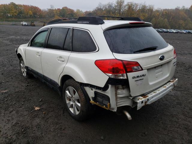 Photo 3 from auction – 2010 SUBARU OUTBACK 3. with VIN 4S4BRDHC4A2314708