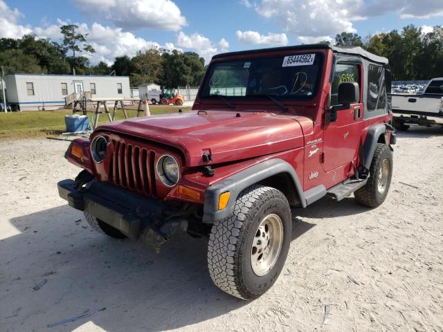 Photo 2 from auction – 1998 JEEP WRANGLER / with VIN 1J4FY19S6WP746380