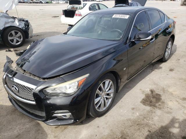 Photo 2 from auction – 2014 INFINITI Q50 BASE with VIN JN1BV7AR7EM682863
