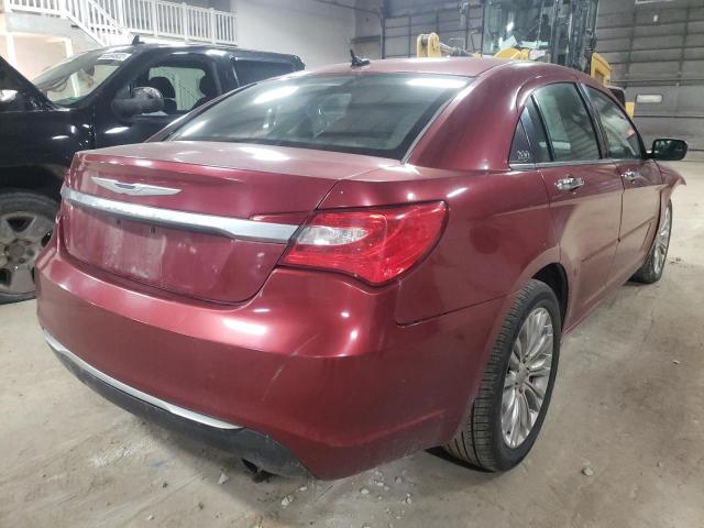 Photo 4 from auction – 2012 CHRYSLER 200 LIMITE with VIN 1C3CCBCB3CN149110
