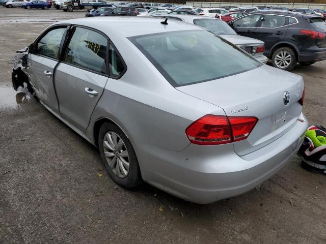 Photo 3 from auction – 2013 VOLKSWAGEN PASSAT S with VIN 1VWAP7A34DC000490