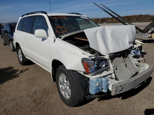 TOYOTA HIGHLANDER 2003 with VIN JTEGF21A630116528 - Photo from auction