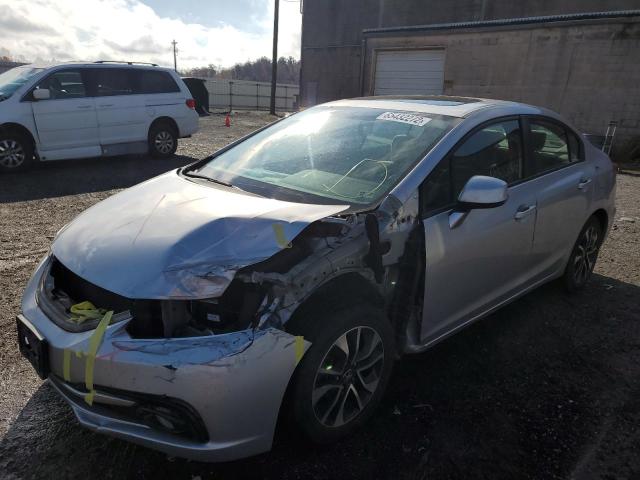 Photo 2 from auction – 2013 HONDA CIVIC EX with VIN 19XFB2F82DE062350