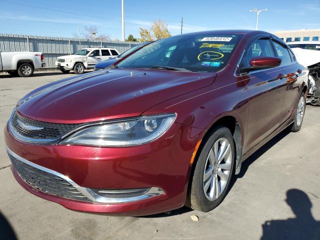 Photo 2 from auction – 2015 CHRYSLER 200 LIMITE with VIN 1C3CCCAB3FN720334