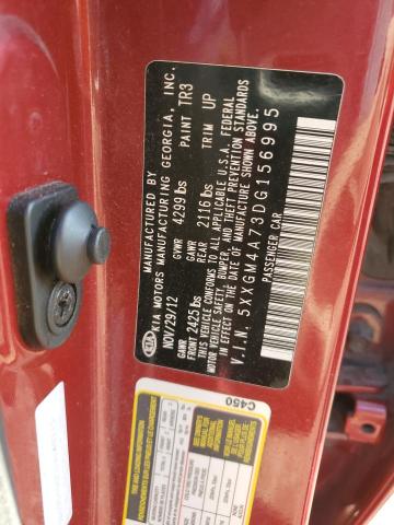 Photo 10 from auction – 2013 KIA OPTIMA LX with VIN 5XXGM4A73DG156995