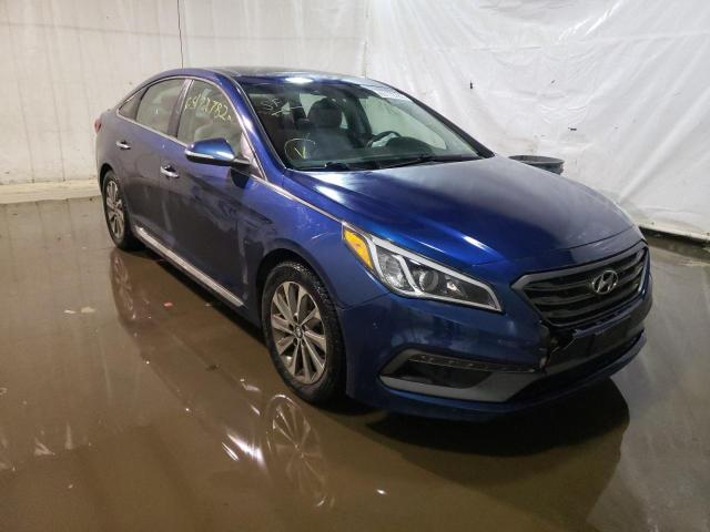 HYUNDAI SONATA SPO 2016 with VIN 5NPE34AF2GH423053 - Photo from auction