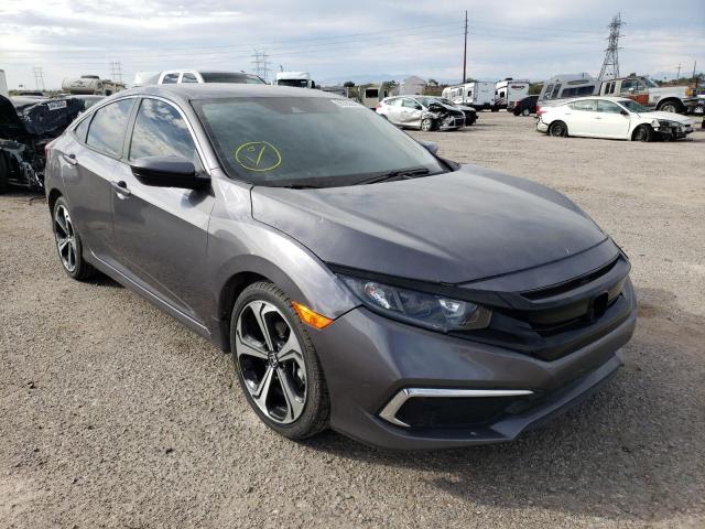 Photo 1 from auction – 2020 HONDA CIVIC LX with VIN 19XFC2F65LE023276