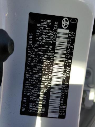 Photo 10 from auction – 2022 TOYOTA COROLLA LE with VIN 5YFEPMAE6NP311657