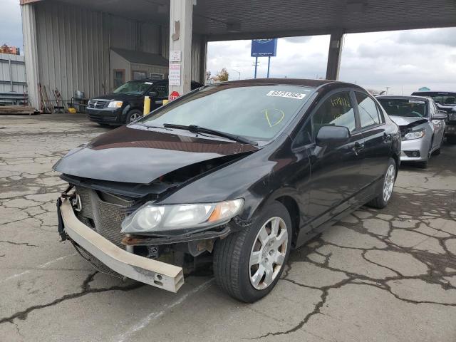 Photo 2 from auction – 2009 HONDA CIVIC LX with VIN 19XFA16529E012008