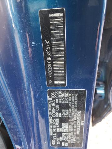 Photo 10 from auction – 2019 KIA NIRO TOURI with VIN KNDCE3LC1K5235793