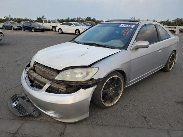 Photo 2 from auction – 2004 HONDA CIVIC EX with VIN 1HGEM21954L057013