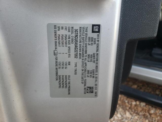 Photo 10 from auction – 2010 GMC SIERRA C15 with VIN 3GTRCUEA9AG227952