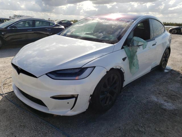 Photo 2 from auction – 2022 TESLA MODEL X with VIN 7SAXCDE53NF341938