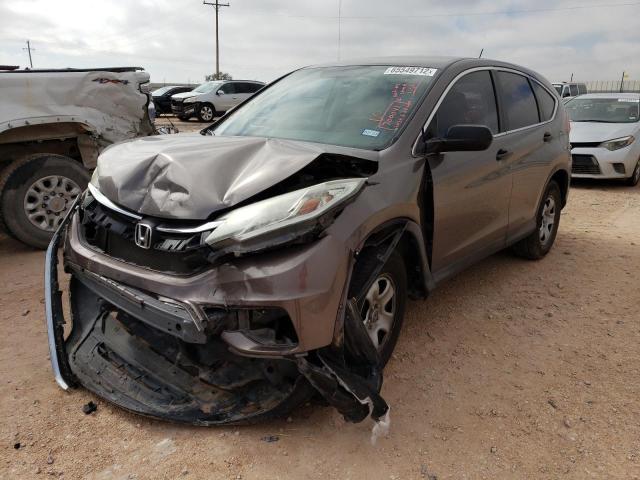 Photo 2 from auction – 2015 HONDA CR-V LX with VIN 3CZRM3H33FG700041