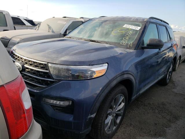 Photo 2 from auction – 2021 FORD EXPLORER X with VIN 1FMSK8DH6MGC44617