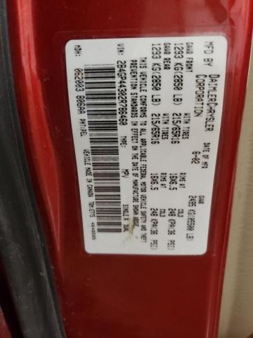 Photo 10 from auction – 2002 DODGE GRAND CARA with VIN 2B4GP44302R786460