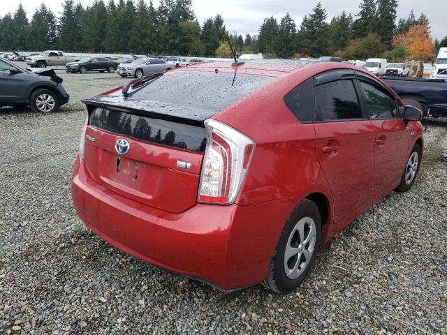 Photo 4 from auction – 2012 TOYOTA PRIUS with VIN JTDKN3DU2C1543597