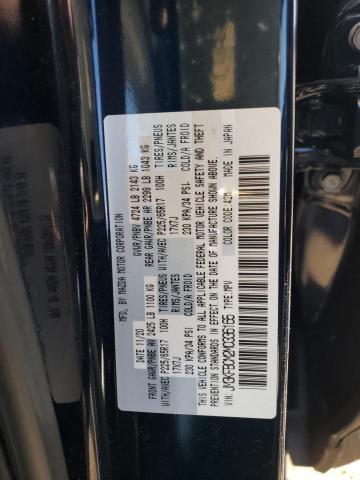 Photo 10 from auction – 2021 MAZDA CX-5 TOURI with VIN JM3KFBCM2M0336165