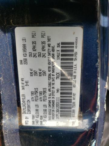 Photo 10 from auction – 2002 DODGE DAKOTA SPO with VIN 1B7FL36X12S531111