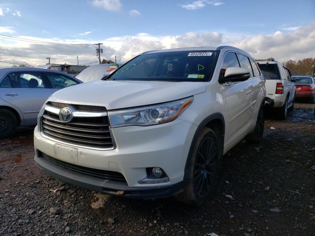 Photo 2 from auction – 2016 TOYOTA HIGHLANDER with VIN 5TDDKRFH7GS232504