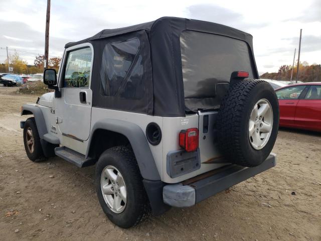 Photo 3 from auction – 2004 JEEP WRANGLER X with VIN 1J4FA39S54P713478
