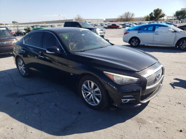 INFINITI Q50 BASE 2014 with VIN JN1BV7AR2EM686805 - Photo from auction