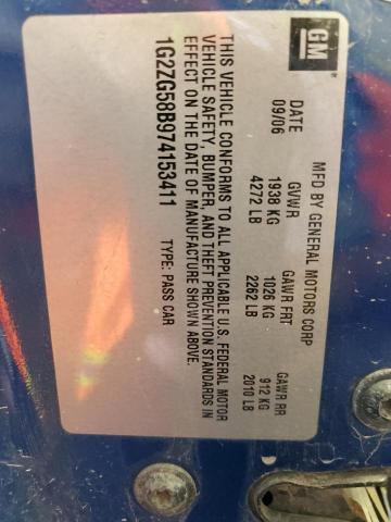 Photo 10 from auction – 2007 PONTIAC G6 BASE with VIN 1G2ZG58B974153411
