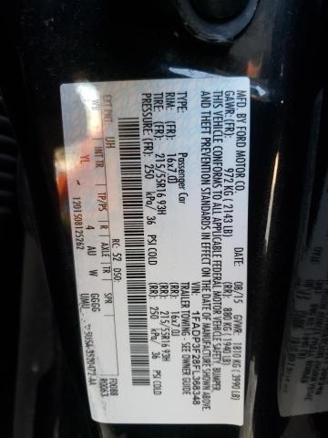 Photo 10 from auction – 2015 FORD FOCUS SE with VIN 1FADP3F28FL368348