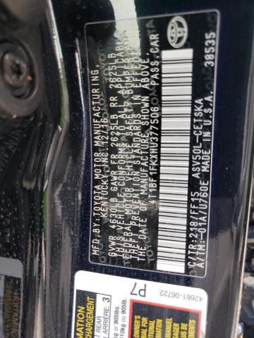 Photo 10 from auction – 2017 TOYOTA CAMRY LE with VIN 4T1BF1FKXHU377506