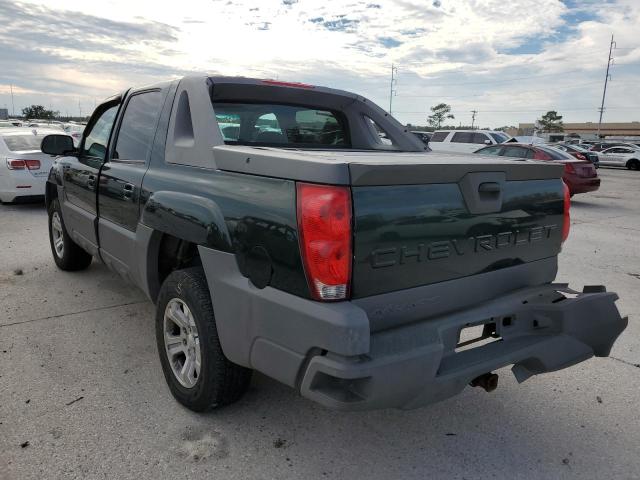 Photo 3 from auction – 2002 CHEVROLET AVALANCHE with VIN 3GNEC13T02G327710